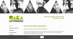 Desktop Screenshot of haka-apteekki.fi